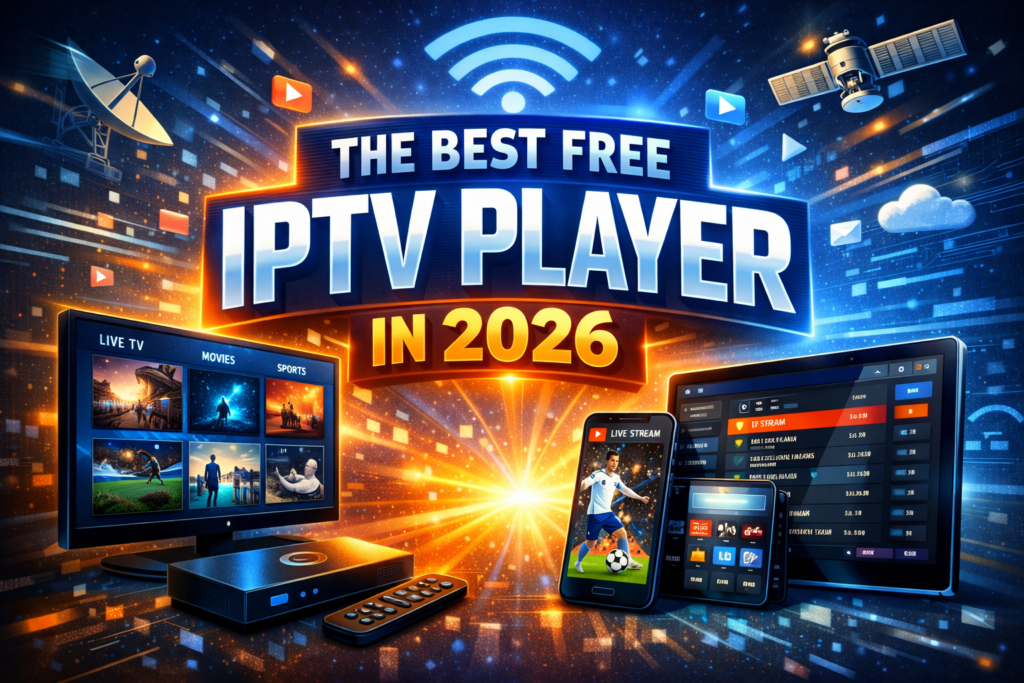 Bester kostenloser IPTV-Player im Jahr 2026 – Vergleich, Funktionen & Empfehlungen