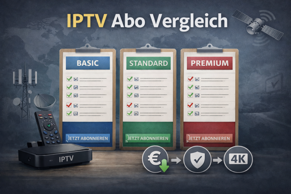 IPTV Abo Vergleich